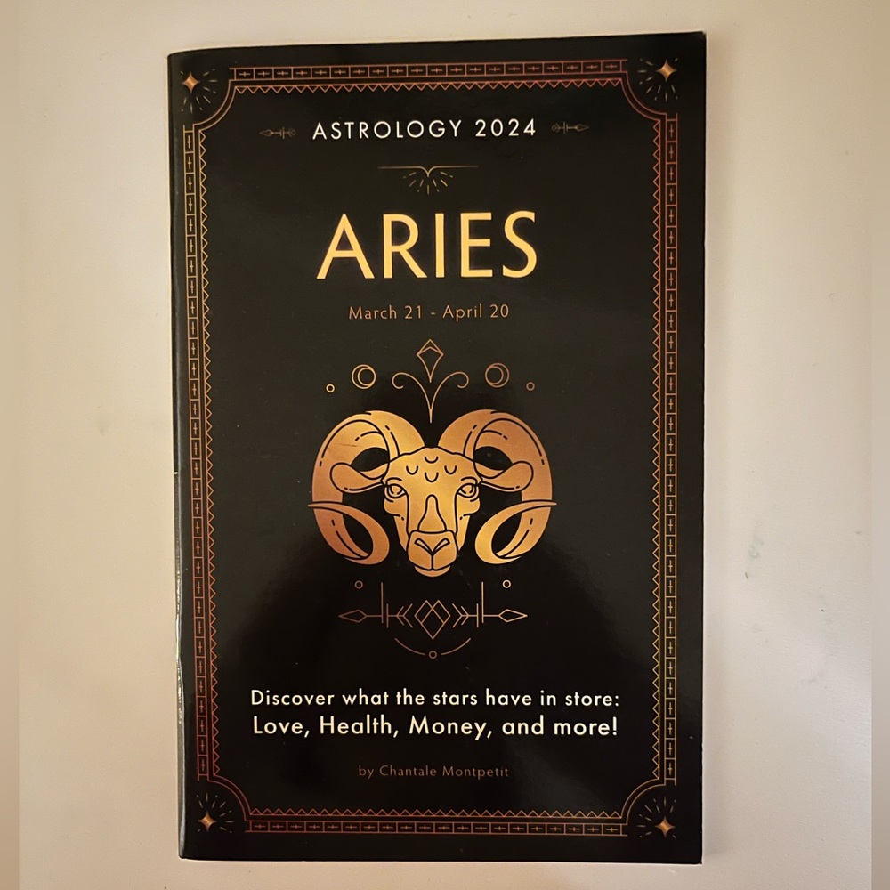 NWOT aries astrology book